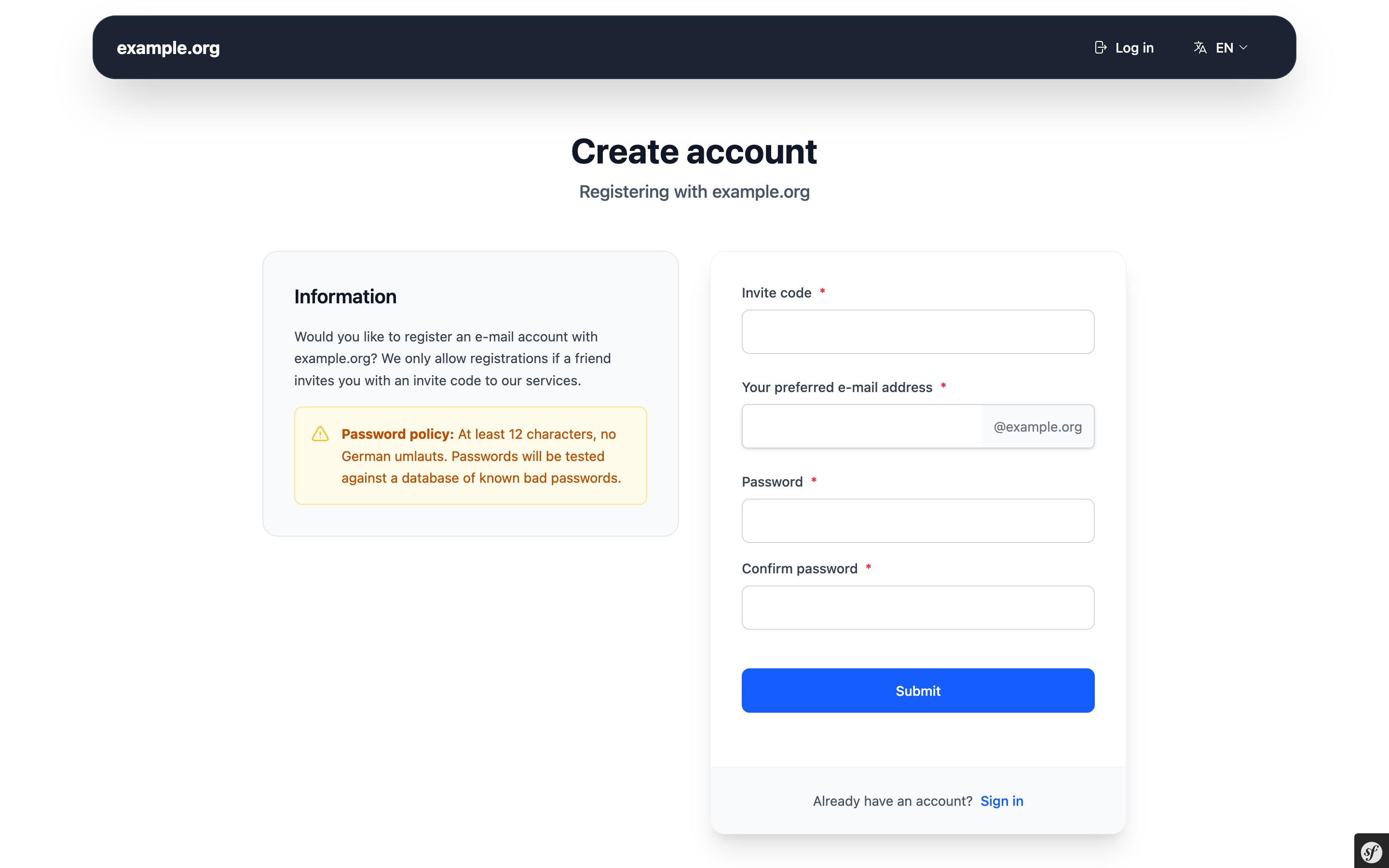 register
